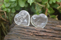 Polished Mixed Quartz Gemstone Hearts x 20 From Madagascar