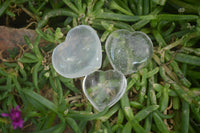 Polished Mixed Quartz Gemstone Hearts x 20 From Madagascar