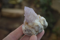 Natural Ametrine Spirit Quartz Clusters x 12 From Boekenhouthoek, South Africa