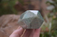 Polished Amazonite Points x 3 From Madagascar