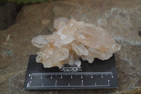 Natural Clear Quartz Crystal Clusters x 12 From Madagascar