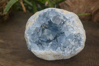 Natural Celestite Geode Specimen x 1 From Sakoany, Madagascar