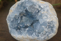 Natural Celestite Geode Specimen x 1 From Sakoany, Madagascar