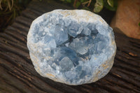 Natural Celestite Geode Specimen x 1 From Sakoany, Madagascar