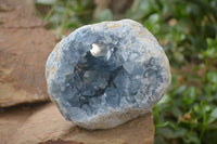 Natural Celestite Geode Specimen x 1 From Sakoany, Madagascar