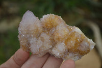 Natural Ametrine Spirit Quartz Clusters x 3 From Boekenhouthoek, South Africa