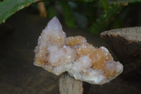 Natural Ametrine Spirit Quartz Clusters x 3 From Boekenhouthoek, South Africa