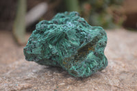 Natural Silky Malachite Specimens x 6 From Kasompe, Congo