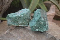 Natural Jade Cobbed Specimens x 12 From Swaziland