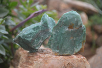 Natural Jade Cobbed Specimens x 12 From Swaziland