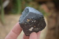 Natural Alluvial Schorl Black Tourmaline Crystals x 35 From Zimbabwe