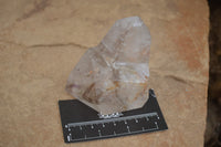 Polished Mixed Quartz Points x 3 From Madagascar