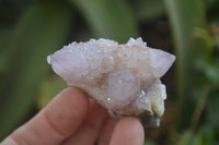 Natural Amethyst Spirit Quartz Clusters x 20 From Boekenhouthoek, South Africa