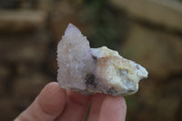 Natural Amethyst Spirit Quartz Clusters x 20 From Boekenhouthoek, South Africa