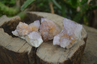 Natural Amethyst Spirit Quartz Clusters x 20 From Boekenhouthoek, South Africa