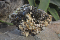 Natural Smokey Morion Crystal with Aegirine and Cluster with Orthoclase x 2 From Zomba, Malawi