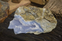 Natural Blue Lace Agate Specimens x 1 From Nsanje, Malawi