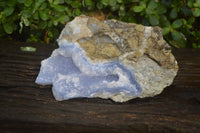 Natural Blue Lace Agate Specimens x 1 From Nsanje, Malawi