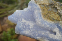 Natural Blue Lace Agate Specimens x 1 From Nsanje, Malawi