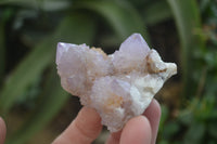 Natural Amethyst Spirit Quartz Clusters x 6 From Boekenhouthoek, South Africa