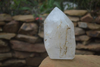 Polished Pentium Inclusion Quartz Tower x 1 From Madagascar