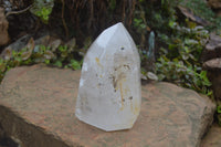 Polished Pentium Inclusion Quartz Tower x 1 From Madagascar