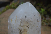 Polished Pentium Inclusion Quartz Tower x 1 From Madagascar