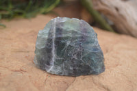 Natural Watermelon Fluorite Cobbed Specimens x 12 From Uis, Namibia