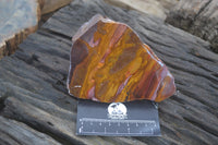 Polished On One Side Nguni Jasper Specimens x 2 From Prieska, South Africa