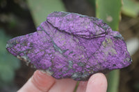 Natural Metallic Purpurite Cobbed Specimens x 12 From Erongo, Namibia