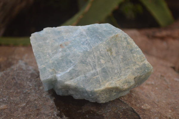 Natural Blue Aquamarine Specimen x 1 From Angola