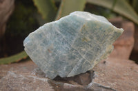 Natural Blue Aquamarine Specimen x 1 From Angola