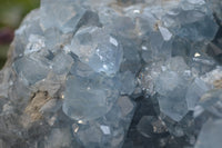 Natural Blue Celestite Geode Specimen x 1 From Sakoany, Madagascar