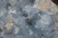 Natural Blue Celestite Geode Specimen x 1 From Sakoany, Madagascar