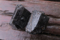 Natural Alluvial Schorl Black Tourmaline Crystals x 35 From Zimbabwe