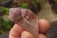 Natural Red Hematoid Quartz Specimens x 35 From Karoi, Zimbabwe