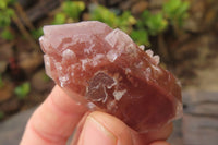 Natural Red Hematoid Quartz Specimens x 35 From Karoi, Zimbabwe