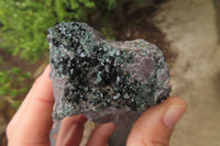 Natural Libethenite Crystals On Dolomite Matrix Specimens x 2 From Shituru, Congo