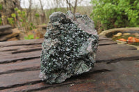 Natural Libethenite Crystals On Dolomite Matrix Specimens x 2 From Shituru, Congo