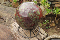 Polished Dragons Blood Stone Sphere x 1 From Tshipise, South Africa