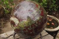 Polished Dragons Blood Stone Sphere x 1 From Tshipise, South Africa