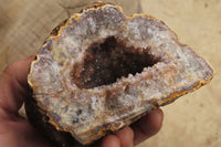 Natural Zululand Amethyst Geodes x 4 from Jozini, South Africa