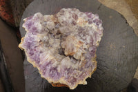 Natural Zululand Amethyst Geodes x 2 from Jozini, South Africa