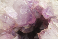 Natural Zululand Amethyst Geodes x 2 from Jozini, South Africa