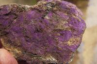 Natural Metallic Purpurite Cobbed Specimens x 12 From Erongo, Namibia