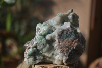 Natural Drusy Coated Chrysocolla with Splash of Malachite x 3 From Likasi, Congo