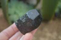 Natural Alluvial Schorl Black Tourmaline Crystals x 35 From Zimbabwe