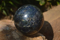 Polished Iolite Sphere x 1 From Ambatofinandrahana, Madagascar