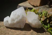 Natural Cascading Candle Quartz Clusters x 12 From Antsirabe, Madagascar