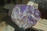 Polished Cascading Window Amethyst Quartz Crystal Formation x 1 From Madagascar